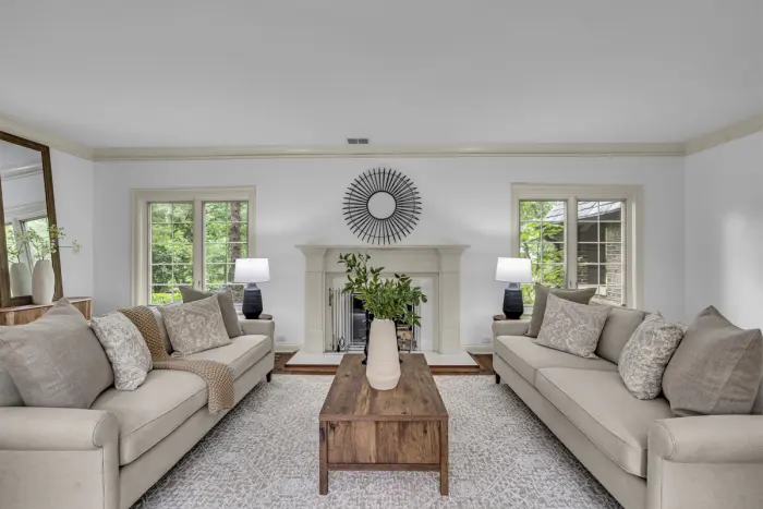 Bright living room